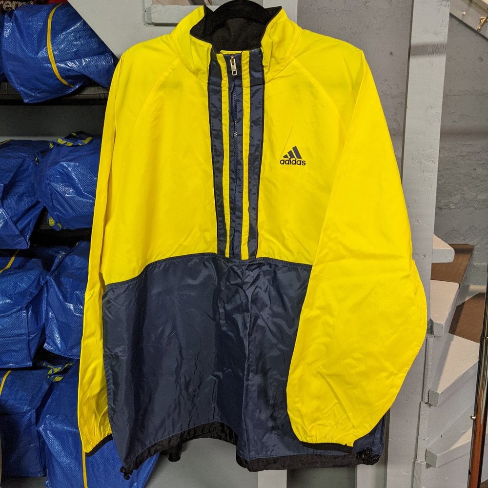Early 00's Vintage Adidas 3 Stripe Quarter Zip